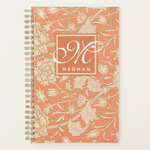 William Morris - Art Nouveau Wild Tulips Monogram Planer