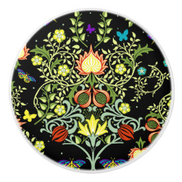 William Morris Arts and Crafts Muster Keramikknauf