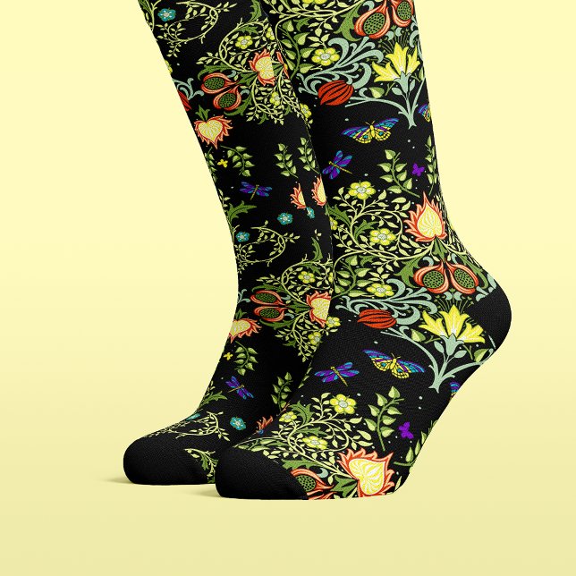 William Morris Arts and Crafts Muster Socken (Von Creator hochgeladen)