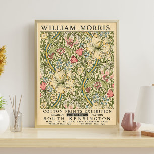 William Morris Ausstellungsposter Vintage Botani Poster