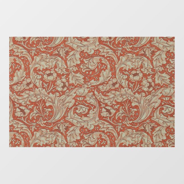 William Morris "Bachelors Button" 1. Fensteraufkleber (Blatt)