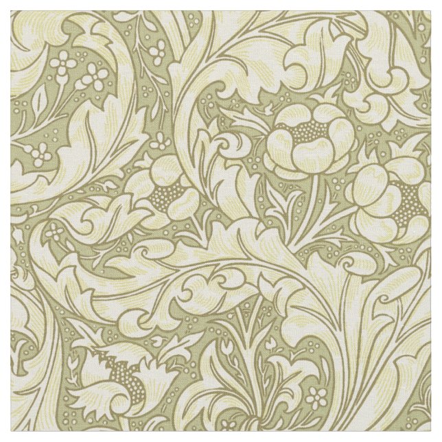 William Morris "Bachelors Button" 4. Stoff (Nahaufnahme)