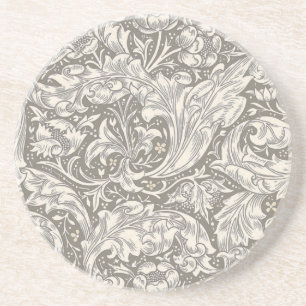 William Morris Bachelor's Button Blume Floral Bot Getränkeuntersetzer