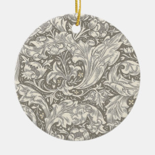 William Morris Bachelor's Button Blume Floral Bot Keramik Ornament