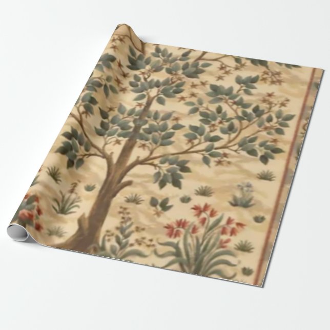 William Morris Baum des Lebens Geschenkpapier (Ungerollt)