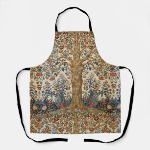 William Morris Baum des Lebens Vintage Präraffaeli Schürze