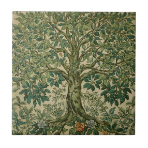 William Morris Baum des Lebens Vintage Pre-Raphael Fliese