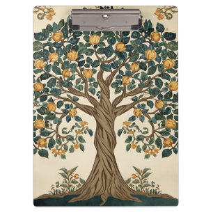 William Morris Baum des Lebens Vintage Pre-Raphael Klemmbrett