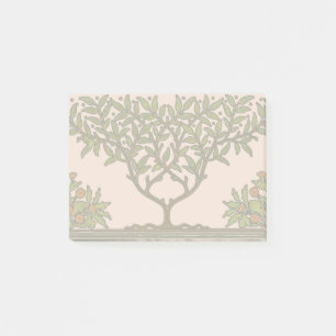 William Morris Baum-Fries-Floral-Tapete Post-it Klebezettel