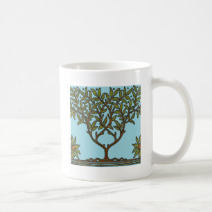 William Morris Baum-Fries Tapete Blumen Tasse