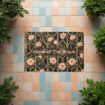 William Morris Beige Kletterrosen Spalier Blumen