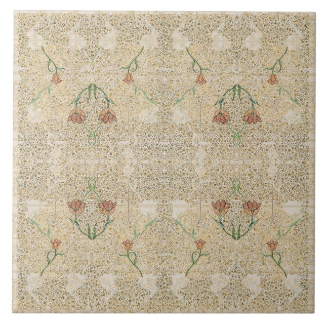William * Morris Beige Vintag Tulip Fliese (Vorderseite)