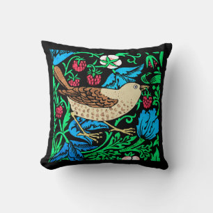 William Morris Bird & Blume Tile Kissen