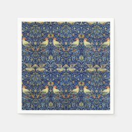 William Morris Bird Pattern Serviette