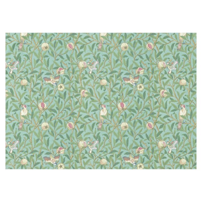 William Morris "Bird & Pomegranate" 3. Tischdecke (Vorderseite (Horizontal))