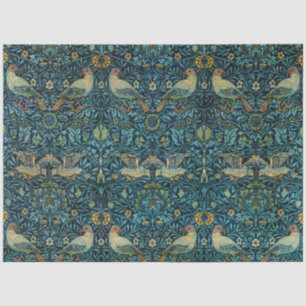 William Morris Birds & Floral Pattern Seidenpapier