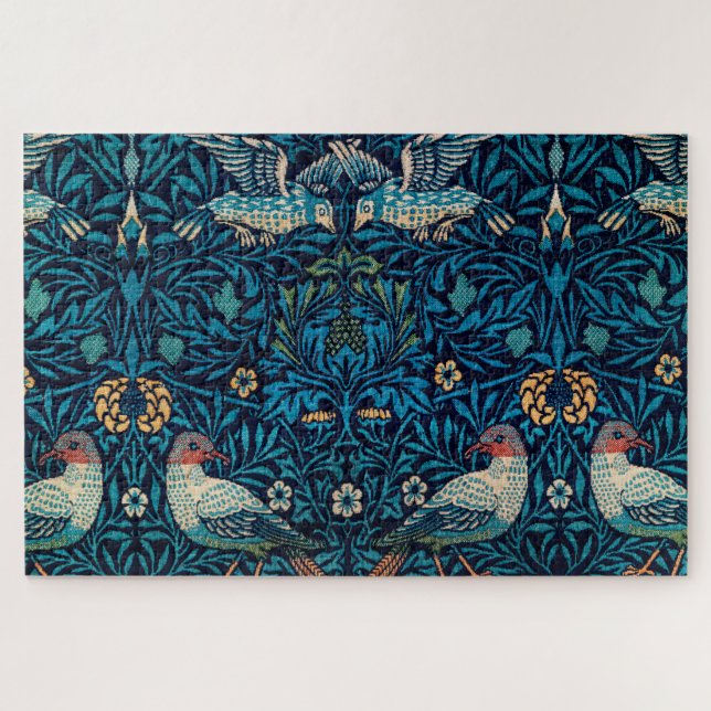 William Morris Birds Puzzle (Horizontal)