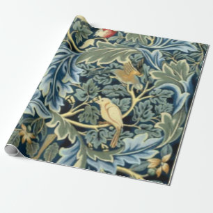 William Morris Birds und Acanthus Geschenkpapier