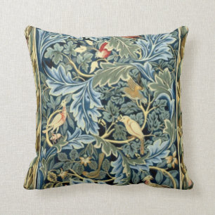 William Morris Birds und Acanthus Kissen