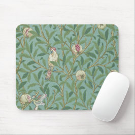 William Morris, Birds und Pommenates - Green Mousepad