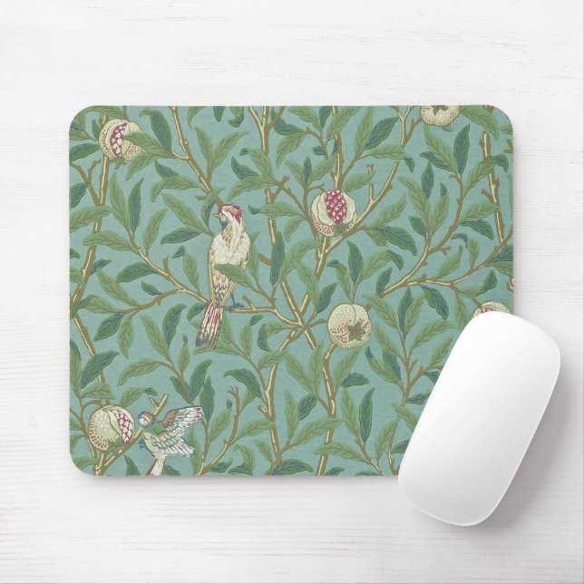 William Morris, Birds und Pommenates - Green Mousepad (Mit Mouse)