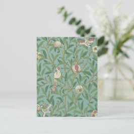 William Morris, Birds und Pommenates - Green Postkarte