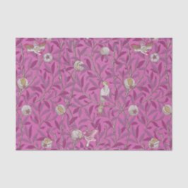 William Morris, Birds und Pommenates - Rosa Seidenpapier