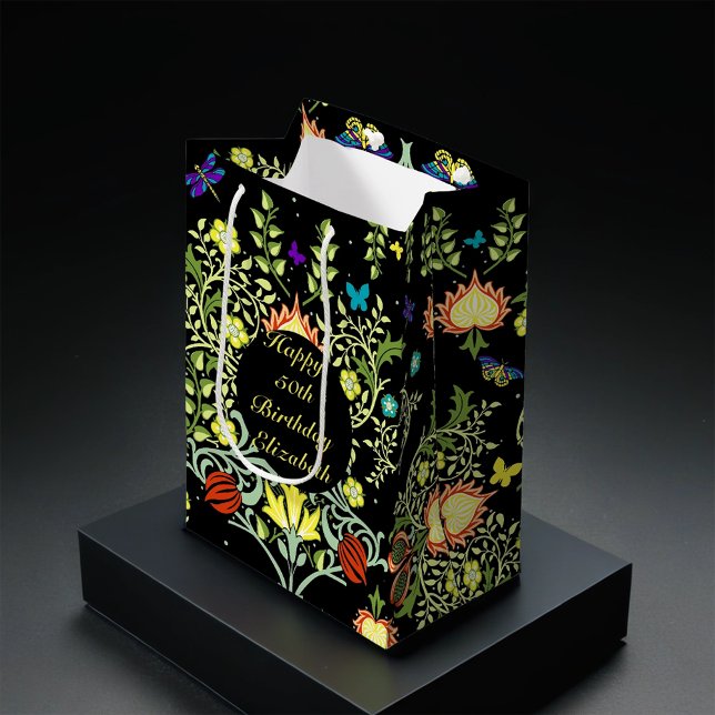 William Morris Birthday Party Mittlere Geschenktüte (Von Creator hochgeladen)