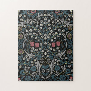 William Morris Blackthorn Floral Art Nouveau Hand- Puzzle