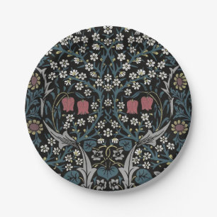 William Morris Blackthorn Floral Art Nouveau Pappteller