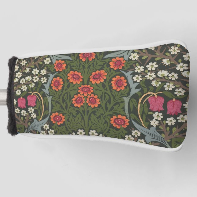 William Morris Blackthorn Garden Blume Classic Golf Headcover (Vorderseite)