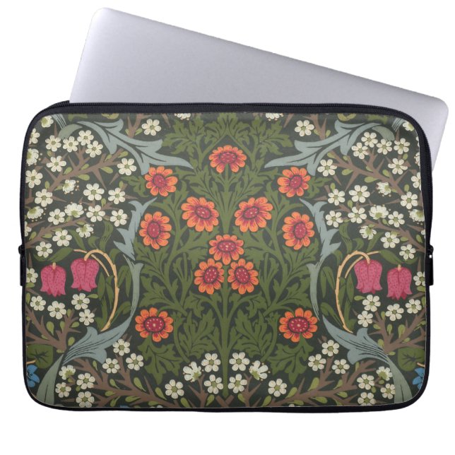 William Morris Blackthorn Garden Blume Classic Laptopschutzhülle (Vorderseite)