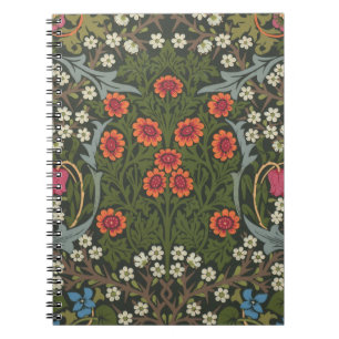 William Morris Blackthorn Garden Blume Classic Notizblock