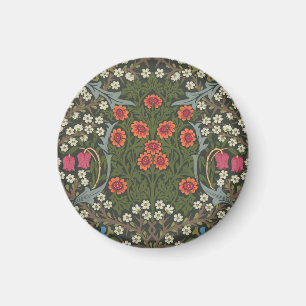 William Morris Blackthorn-Gartenblume Klassiker Magnet