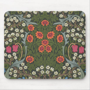 William Morris Blackthorn-Gartenblume Klassiker Mousepad