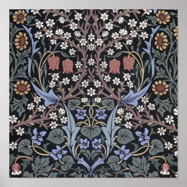 William Morris - Blackthorn Poster (Vorne)