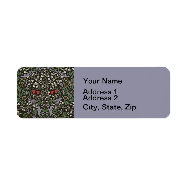 William Morris Blackthorn Tapestry Floral (Vorne)