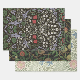 William Morris Blackthorn Tapestry Floral Geschenkpapier Set