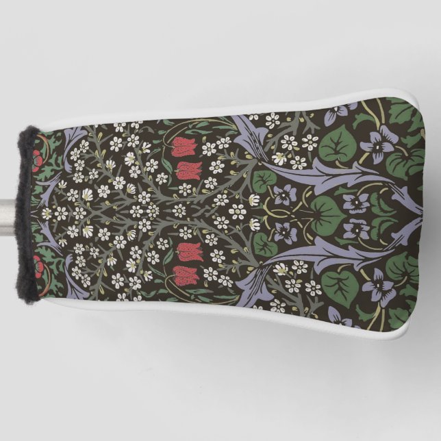 William Morris Blackthorn Tapestry Floral Golf Headcover (Vorderseite)