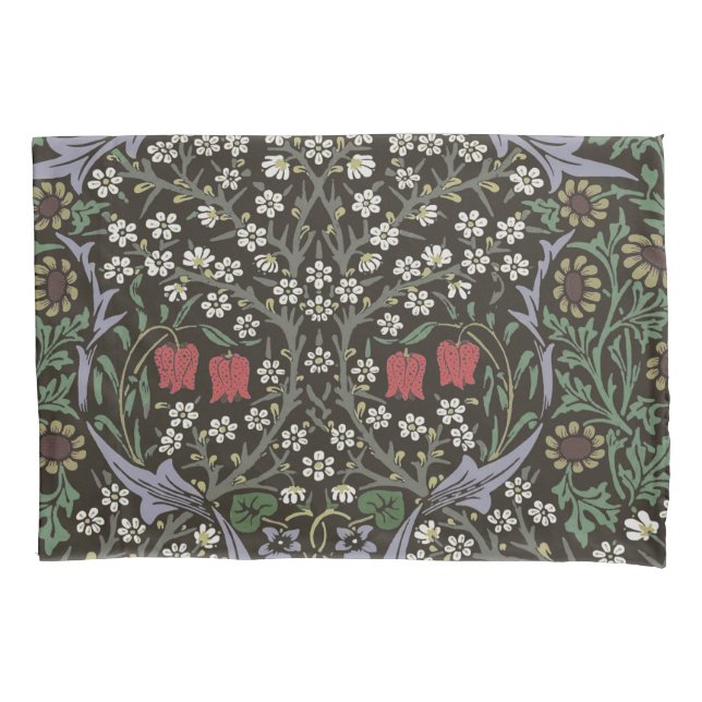 William Morris Blackthorn Tapestry Floral Kissenbezug (Vorderseite)