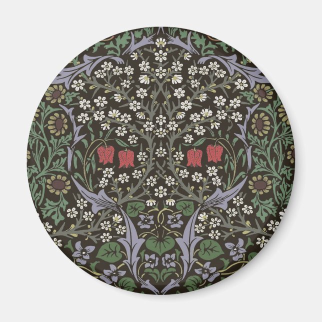 William Morris Blackthorn Tapestry Floral Magnet (Vorne)