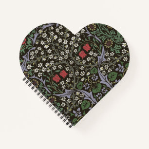 William Morris Blackthorn Tapestry Floral Notizbuch