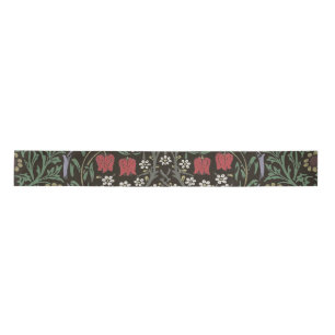William Morris Blackthorn Tapestry Floral Satinband