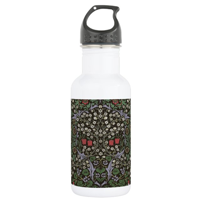 William Morris Blackthorn Tapestry Floral Trinkflasche (Vorderseite)