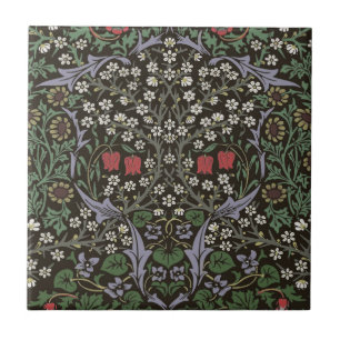 William Morris Blackthorn-Tapeten-Blumenmuster Fliese