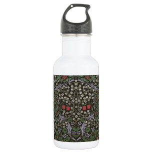 William Morris Blackthorn-Tapeten-Blumenmuster Trinkflasche