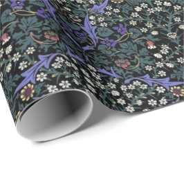 William Morris Blackthorn viktorianische Tapete Geschenkpapier