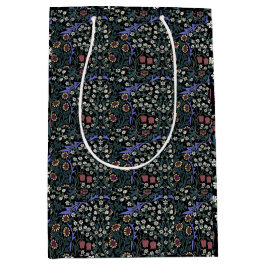 William Morris Blackthorn viktorianische Tapete Mittlere Geschenktüte