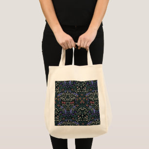 William Morris Blackthorn viktorianische Tapete Tragetasche