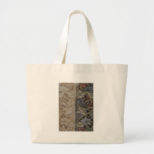 William Morris Blauglockentapete Botanischer Klass Jumbo Stoffbeutel